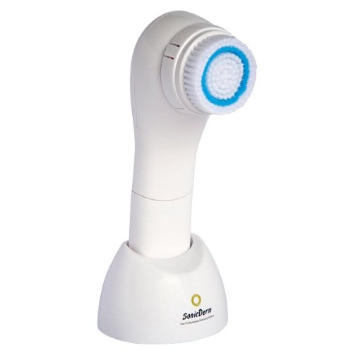 SD-102 – Cepillo facial vibratorio suave para pieles sensibles – promueve un masajeador facial y corporal saludable y limpio