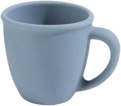 1 paquete de vasos de entrenamiento de silicona de 11 onzas para bebés y niños, taza de aprendizaje para niños pequeños con asas, sin BPA,