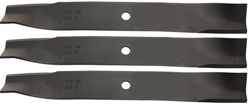 AZH Juego de 3 cuchillas de repuesto para cortacésped Toro Timecutter SS5000 de 50 pulgadas