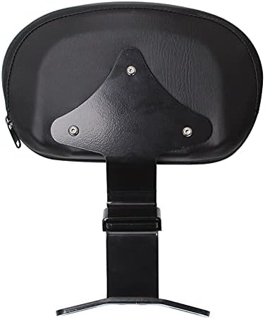 Respaldo delantero negro con almohadilla compatible con Harley Touring CVO Street Glide Road King Road Glide 2009-2022 2021 2020