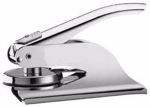 Virginia Notary Silver Seal – Paquete con sello rojo R-542 redondo autoentintado