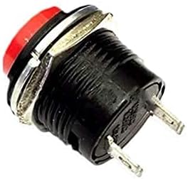 Botón de interruptor de bocina universal para carrito de golf, ATVtractor, 12 voltios10 amperios, montaje en tablero