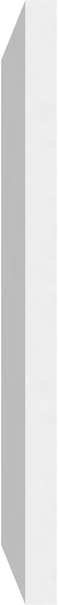 Ekena Millwork Panel de pared decorativo Harrison de 16 pulgadas de ancho x 12 pulgadas de alto x 58 pulgadas de alto