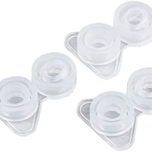 Re-Play Válvula de repuesto para tazas para sorber, paquete de 3, válvula fácil de limpiar hecha de silicona de grado alimenticio Re-Play Válvula de repuesto para tazas para sorber, paquete de 3, válvula fácil de limpiar hecha de silicona de grado alimenticio
