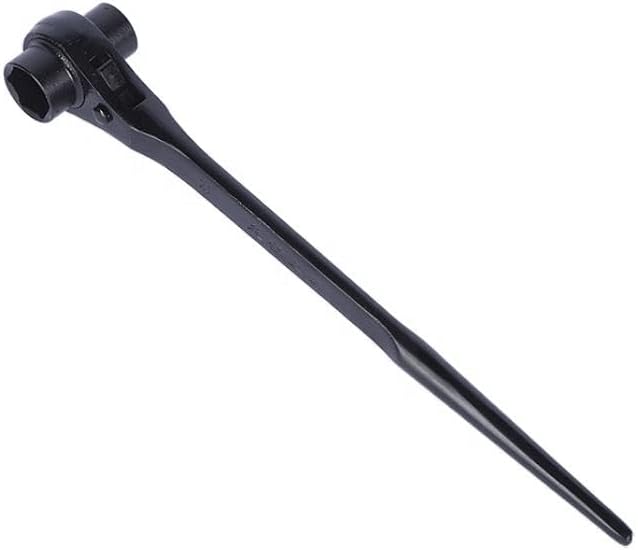 Llave de trinquete de doble cabeza Llave de trinquete Llave Spud de 12 puntos de apertura de 1.181 in × 1.260 in para tamaño de perno M20 duradero y