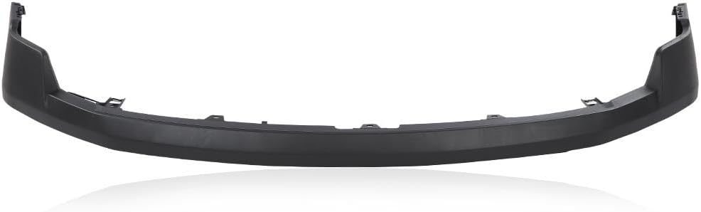 G-PLUS Nueva cubierta de parachoques delantero superior compatible con Ford F150 XL Pickup 2009-2014 11735587, FO1000643 negro texturizado