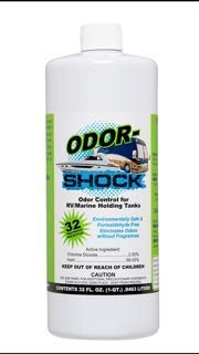 ODOR-SHOCK Tratamiento de tanque de retención negro y gris RV – Elimina olores sin fragancias