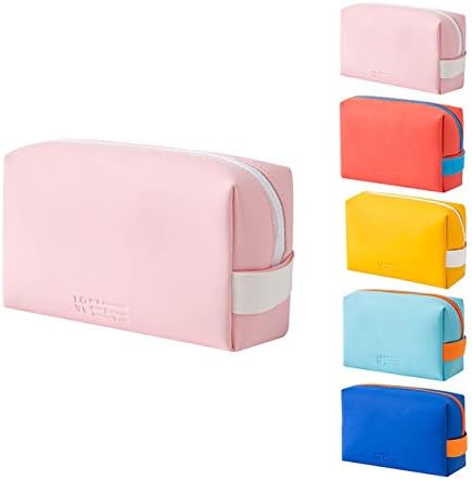 Bolsa de maquillaje compacta, bolsa de almacenamiento portátil, bolsa de cosméticos lavable, pequeños artículos de tocador de viaje para mujeres,
