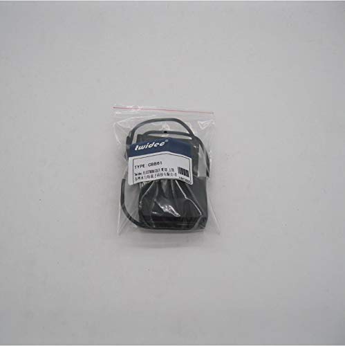Twidec 2 unids 450 V AC 5060 Hz Condensadores de película de polipropileno metalizado de 2 hilos para ventilador de techo Motor Start Run 4uf CBB61-4