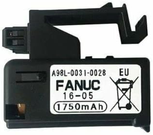 XIAOXX (paquete de 12) A98L-0031-0028 1750mAh 3V Batería PLC de una sola célula para FANUC A02B-0309-K102A98L-0031-0028 CNC Control de máquina 3P