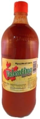 Valentina Salsa roja picante de 34 onzas