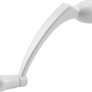 Prime-Line H 3957 Manivela blanca, 38 de pulgada, zócalo especial de ranura profunda, se adapta a ventanas Pella (paquete individual) Prime-Line H 3957 Manivela blanca, 38 de pulgada, zócalo especial de ranura profunda, se adapta a ventanas Pella (paquete individual)