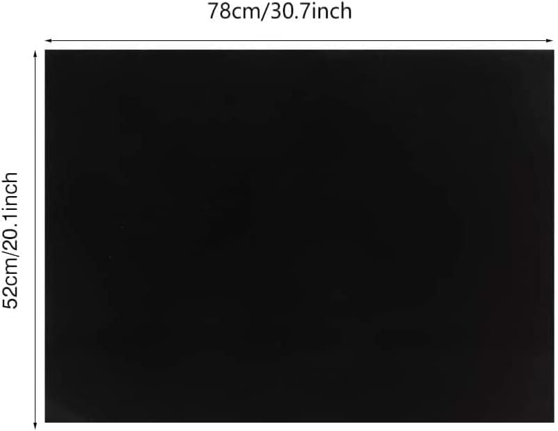 Alfombrilla protectora grande para placa de inducción, (magnética), cubiertas de quemador de estufa eléctrica, antigolpes y antiarañazos como