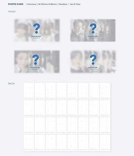 “NA” BTS MAP OF THE ALMA 7 Álbumes al azar Ver. CD+36p Photobook+20p Mini libro+52p Lyric Book+Photocard+Postal+Pegatina+Papel para colorear+Tarjeta
