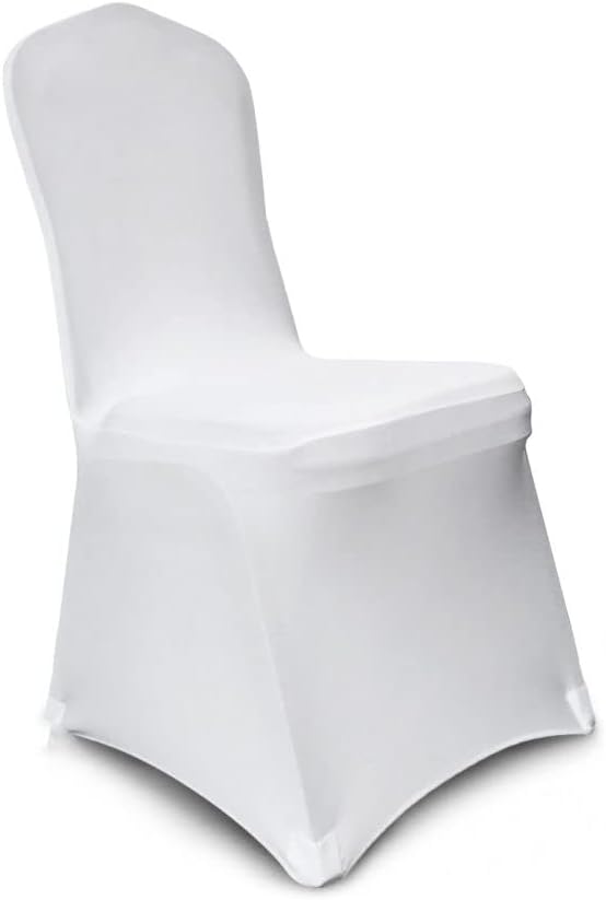 50 100 fundas para sillas de boda, de elastano, fundas elásticas para restaurantes, banquetes, hoteles, comedores, fiestas, fundas universales para