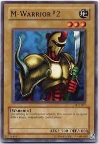 Yu-Gi-Oh! – M-Warrior #2 (LOB-077) – Leyenda de Blue Eyes White Dragon – Edición ilimitada – Común