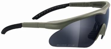 Swiss Eye Raptor Gafas de sol balísticas – Negro, Coyote o Verde Oliva (Olive G…, Verde oliva