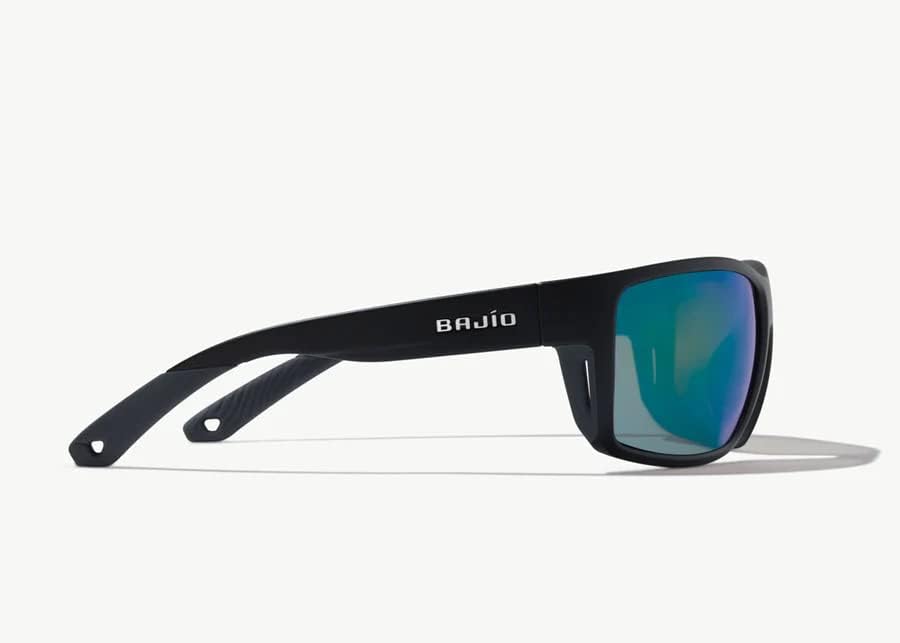 Gafas de sol Bajio – Model Bales Beach – Negro mate, lente de policarbonato, varios colores de lentes