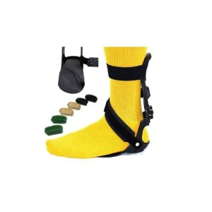 Soporte para pie caídoAFO con cubierta superior para mayor comodidad (pie izquierdo – grandeXL), soporte ajustable para caminar o correr con Soporte para pie caídoAFO con cubierta superior para mayor comodidad (pie izquierdo – grandeXL), soporte ajustable para caminar o correr con