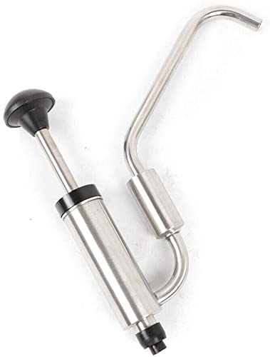 Bomba dispensadora de salsas, dispensador de alimentos de una sola cabeza, dispensador de condimentos de acero inoxidable para salsas, salsa de