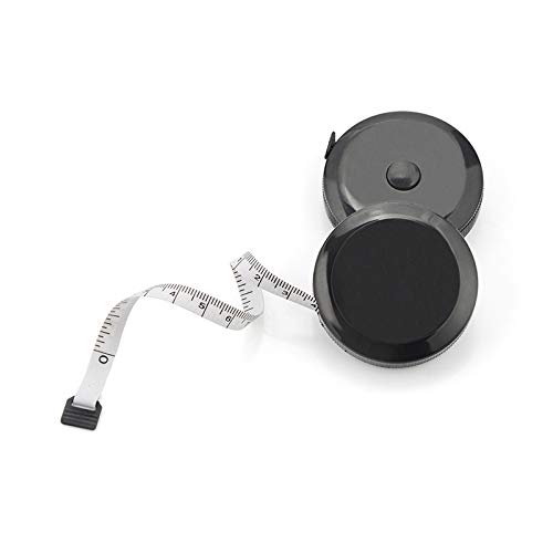 Cinta métrica flexible suave de 60 pulgadas59.1 in, regla telescópica automática, para medición corporal, medida de costura, fitness en casa