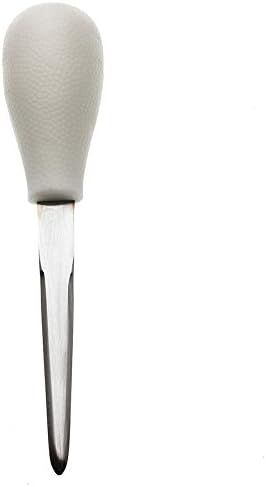 Mercer Culinary Boston Style – Cuchillo de ostras con mango de polietileno, 4 pulgadas, color blanco (paquete de 2)