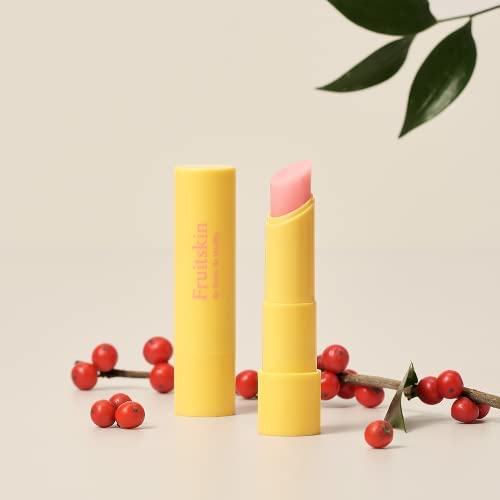 Fruitskin Fresh Fruit Lip Butter Trio Set de regalo (Tangerina, Rose Berry, Deep Berry)  Bálsamo labial hidratante para labios agrietados y