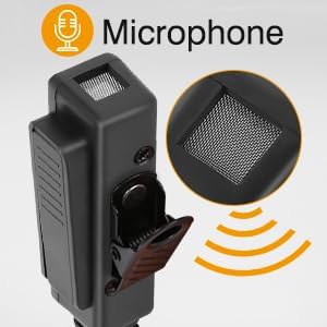 XPR 3500e Auricular para Motorola Radio XPR3500 XPR3000 XPR3300 con micrófono PTT XPR 3300 3500 3300e 3500e Walkie Talkie Auricular Seguridad Tubo