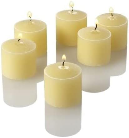 Richland Votive Candles Ivory Vanilla Scented 10 Hour Burn Set of 72