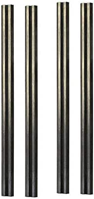 Cuchillas cepilladoras HSS de 3-14 pulgadas y 3.228 in – Compatible con Bosch PA1202 y Powertec 128300 (paquete de 4)