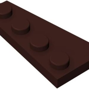 Classic Building – Placa de cuña de 4 x 2 derecha, 300 piezas de azufaifo marrón a granel 4×2, compatible con piezas y piezas Lego 41769 (color Classic Building – Placa de cuña de 4 x 2 derecha, 300 piezas de azufaifo marrón a granel 4×2, compatible con piezas y piezas Lego 41769 (color