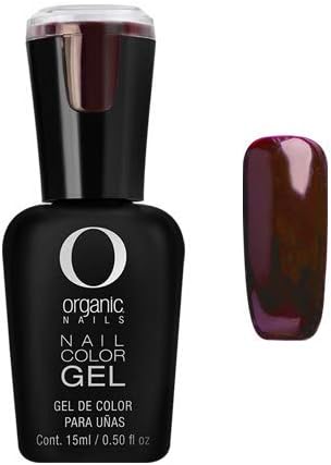 Organic Nails Gel Color Group Midnight Garden (Midnight Scarlet)