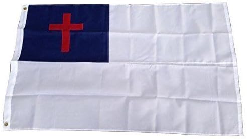 Bandera de nailon 210D bordada de 4 x 6 pulgadas (fabricada en Estados Unidos)