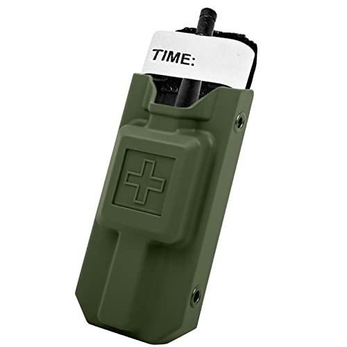 Soporte para torniquete, estuche para torniquete para torniquetes CAT Gen 7 o mayores, funda rígida para torniquete para cinturón de servicio