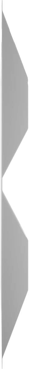 Ekena Millwork WP12X12SWWH-CASE-20 11 78 pulgadas de ancho x 11 78 pulgadas de alto Swindon EnduraWall Decorativo 3D Cubiertas de panel de pared