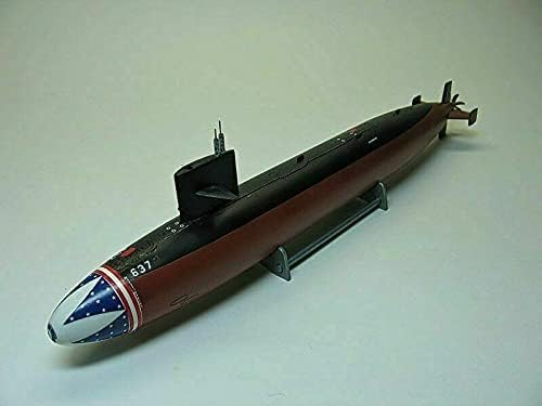 Paquete de Mikro Mir 350-004 + 350-012 Sturgeon SSN-637 + Long Hull 1350