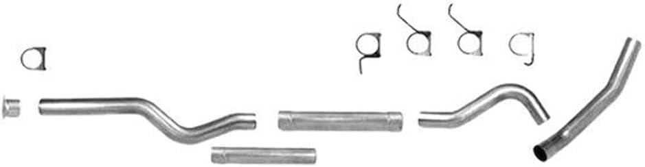 Diamond Eye K4110A-RP Escape Diesel 4″ Cat Back Aluminizado – Sin Silenciador Duramax