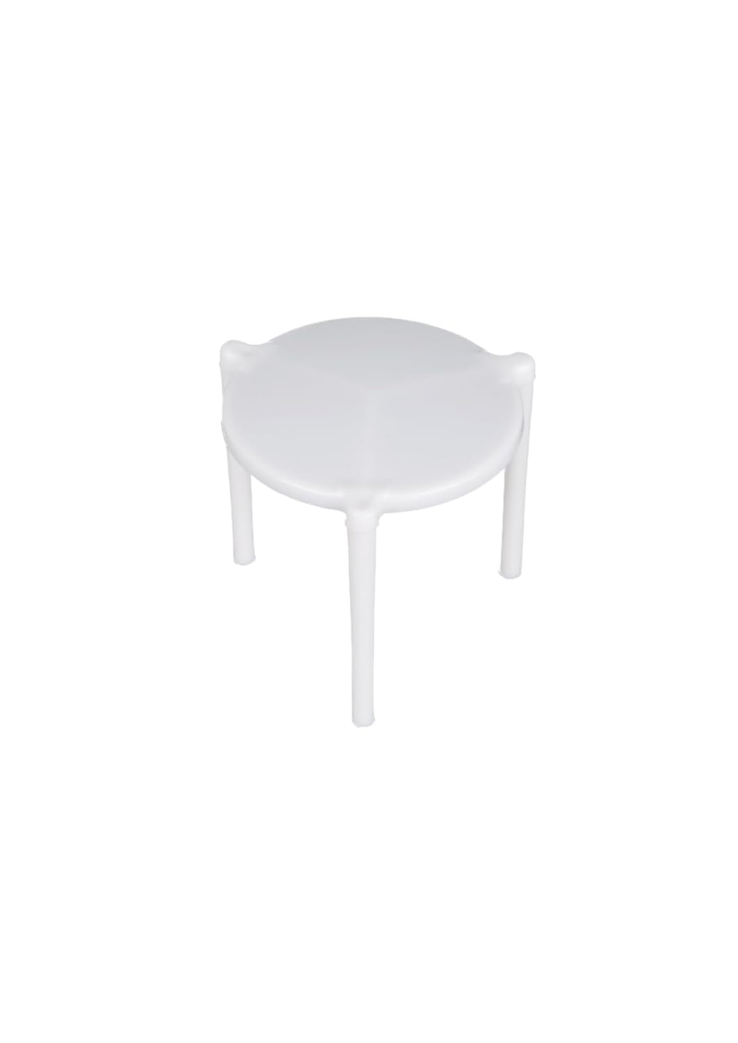 Soporte para guardar pizza – Trípode de plástico blanco para soporte de caja de pizza (25)