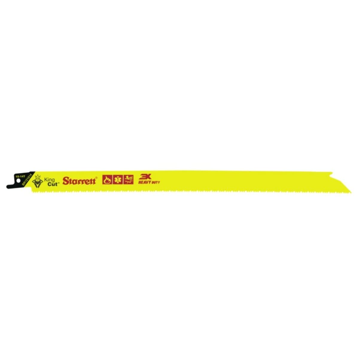 Starrett Hoja de sierra recíproca de demolición y rescate de incendios bimetálica, 12 pulgadas de largo x 34 pulgadas de ancho x 0.50 pulgadas de
