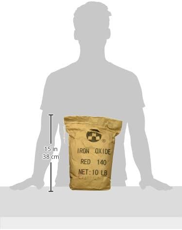 Bon Tool Ironoxx Intergral Concrete Coloring 140 Rojo Bolsa de 10 lb