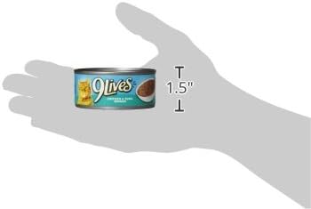 9Lives Meaty Paté With Real Chicken & Tuna Wet Cat Food, 5.5 Ounce Can (Pack of 24)