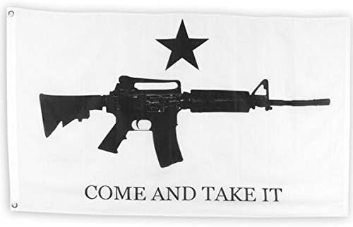 Premium Lot 20 3×5 Come and Take it M4 Flag 3’x5′ Grommets