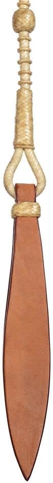 Schneiders Double S Classic Renas Romel de cuero crudo para caballos, 18 onzas, ideal para senderos, entrenamiento y espectáculos, lazo clásico en