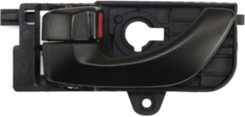 OE Replacement – Manija de puerta interior negra para lado del conductor con botón de bloqueo de puerta para Hyundai – REPHY462162