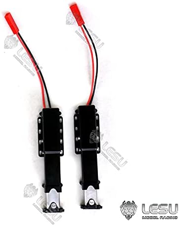 LESU – Piernas de elevación eléctricas de metal para 114 RC camión de remolque hidráulico DIY TMY