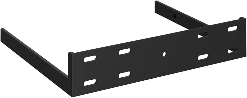 Estantes flotantes para baño, estantes de pared, para dormitorio, cocina, sala de estar, oficina, estante de esquina flotante blanco 9.8 x 9.8 x 1.5