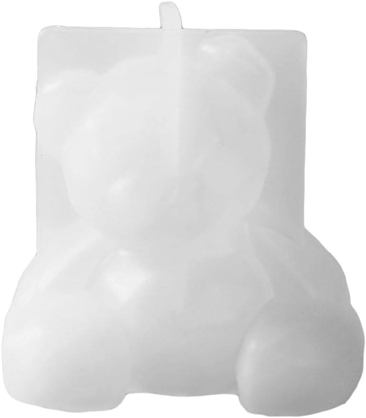 Molde de oso 3D para manualidades, adornos de resina epoxi, colgante colgante, decoración del hogar, molde de fundición, molde de silicona para