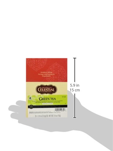 Celestial Seasonings Estuche de té verde K-Cup de 48 unidades