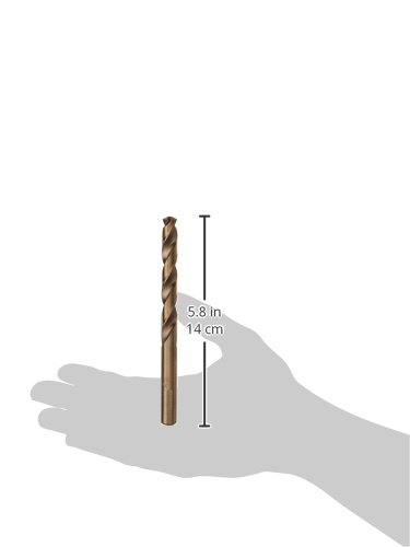 BOSCH CO2155 – Broca de metal cobalto de 716 pulgadas x 5-12 pulgadas para aplicaciones de perforación en metal de calibre ligero, acero de alto
