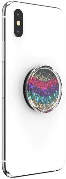 PopSockets Agarre y soporte para teléfono con parte superior intercambiable – Tidepool Chevron